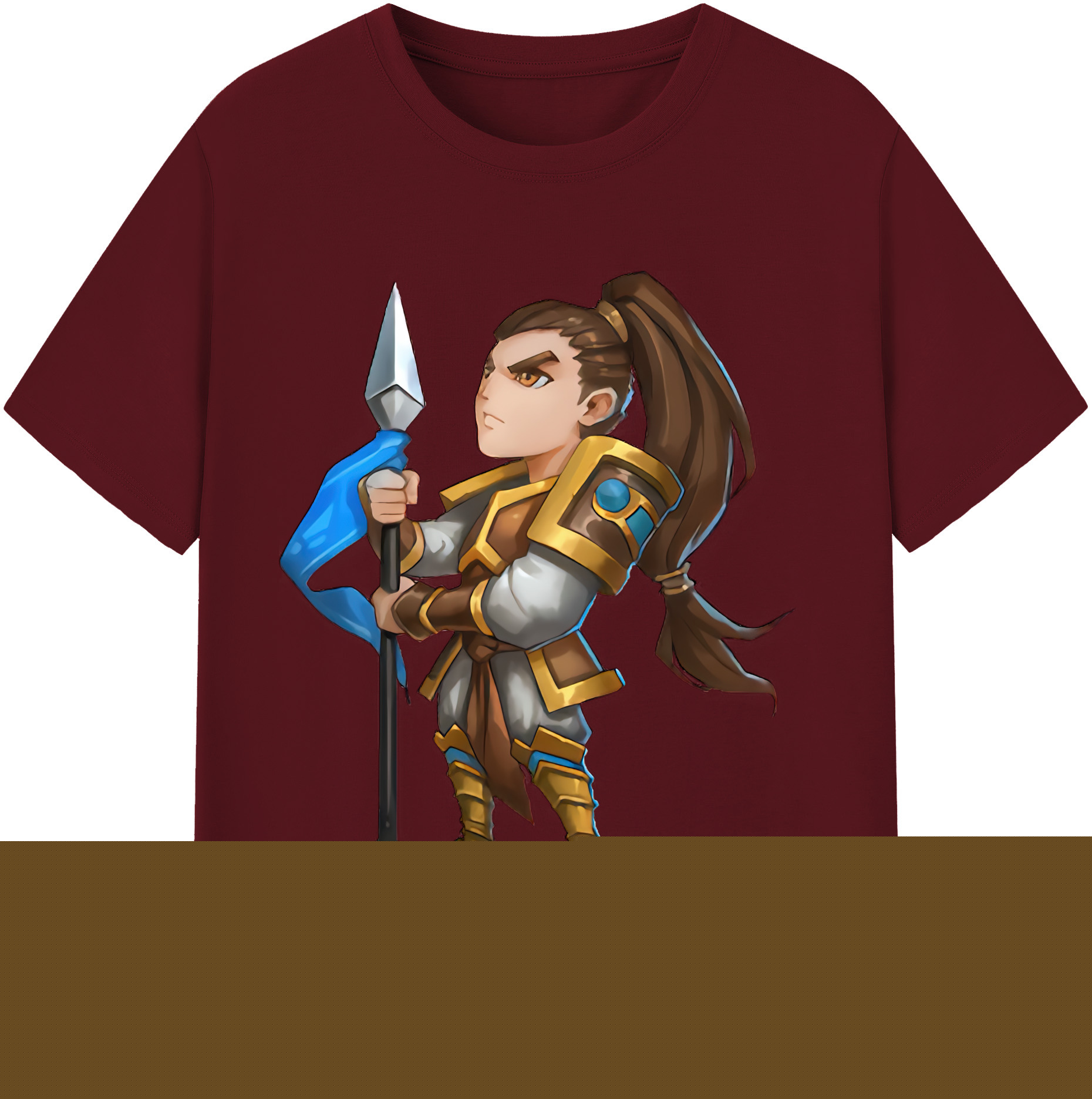 リーグ・オブ・レジェンド League of Legends LOL 綿100％半袖Tシャツ（フロントプリント）